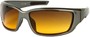 Angle of SW Golf Sport Style #1310 in Grey Frame, Women's and Men's  