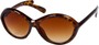 Angle of SW Oversized Style #15027 in Brown Tortoise Frame, Women's and Men's  