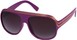 Angle of SW Celebrity Style #1961 in Purple and Gold Frame, Women's and Men's  