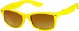 Angle of SW Neon Retro Style #1610 in Yellow Frame, Women's and Men's  