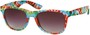 Angle of SW Retro Style #8185 in Red Lt Blue Multi, Women's and Men's  