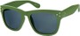 Angle of SW Matte Retro Style #17 in Matte Olive Green Frame, Women's and Men's  
