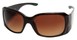 Angle of SW Croc Style #31049 in Brown Frame, Women's and Men's  