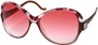 Angle of SW Oversized Style #9480 in Pink Tortoise Frame, Women's and Men's  