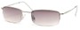 Angle of Olympus #471 in Silver Frame, Women's and Men's Retro Square Sunglasses
