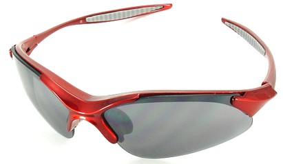 Angle of SW Sport Style #1286 TR90 Frame in Red Frame, Women's and Men's  