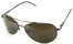 Angle of SW Aviator Style #1182 in Bronze Frame, Women's and Men's  