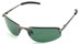 Angle of SW Polarized Style #1945 in Grey Frame with Smoke Lenses, Women's and Men's  