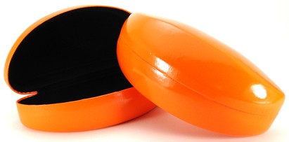 Angle of Extra Large Brights Case #673 - Orange in Orange, Women's and Men's  