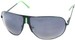 Angle of SW Aviator Style #1178 in Black and Green Frame, Women's and Men's  