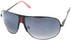 Angle of SW Aviator Style #1178 in Black and Red Frame, Women's and Men's  