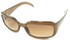 Angle of SW Fashion Style #1463 in Light Brown Frame, Women's and Men's  