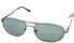 Angle of SW Polarized Aviator Style #221 in Gray Frame, Women's and Men's  