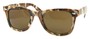 Angle of SW Retro Camouflage Style #1607 in Brown Frame, Women's and Men's  