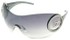 Angle of SW Rimless Shield Style #121 in Gray Frame, Women's and Men's  