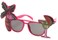 Angle of SW Novelty Sunglasses #540188 in Pink, Women's and Men's  