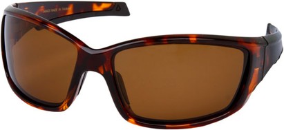 Angle of Houston #2525 in Brown Tortoise Frame, Women's and Men's Square Sunglasses