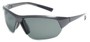 Angle of SW Polarized Sport Style #8790 in Grey Frame with Smoke Lenses, Women's and Men's  