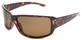 Angle of SW Polarized Style #517 in Brown Tortoise Frame, Women's and Men's  