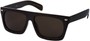 Angle of SW Retro Style #13511 in Black Frame, Women's and Men's  