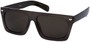 Angle of SW Retro Style #13511 in Clear Grey Frame, Women's and Men's  