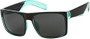 Angle of Razorback #5590 in Blue/Black Frame with Smoke Lenses, Men's Select... Sunglasses