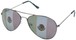 Angle of SW Mexican Flag Aviator Style #807 in Grey, Women's and Men's  