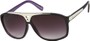 Angle of SW Retro Style #15020 in Purple Frame, Women's and Men's  