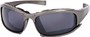 Angle of Acadia #487 in Grey Frame, Women's and Men's Sport & Wrap-Around Sunglasses