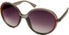 Angle of SW Round Style #415 in Grey/Red Frame with Smoke Lenses, Women's and Men's  