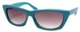 Angle of SW Modified Retro Style #8843 in Teal Frame, Women's and Men's  