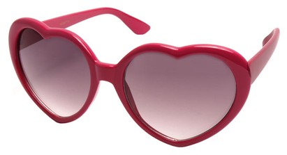 Angle of SW Heart Style #8847 in Pink Frame, Women's and Men's  