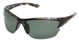 Angle of Alpine #59 in Tortoise with Green, Men's Sport & Wrap-Around Sunglasses