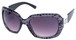 Angle of SW Lace Style #9898 in Purple and Black Frame, Women's and Men's  