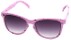 Angle of SW Paint Splattered Style #1650 in Pink Frame, Women's and Men's  