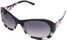 Angle of SW Floral Style #902 in Black and Clear Frame, Women's and Men's  
