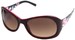 Angle of SW Floral Style #902 in Dark Pink Frame, Women's and Men's  