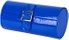 Angle of Medium Patent Buckle Case #775 in Royal Blue, Women's and Men's  