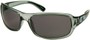 Angle of SW Recycled Style #470 in Clear Grey Frame, Women's and Men's  