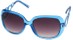 Angle of SW Oversized Style #1226 in Blue Frame, Women's and Men's  