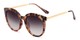 Angle of Canary #6583 in Tortoise Frame with Smoke Lenses, Women's Cat Eye Sunglasses