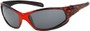 Angle of SW Kid's Sport Style #6475 in Red/Black Frame, Women's and Men's  