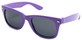 Angle of SW Kid's Retro Polarized Style #33410 in Purple Frame, Women's and Men's  