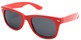 Angle of SW Kid's Retro Polarized Style #33410 in Red Frame, Women's and Men's  