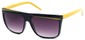 Angle of SW Retro Kid's Style #96 in Black and Yellow Frame, Women's and Men's  