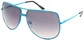 Angle of SW Aviator Style #3456 in Blue Frame, Women's and Men's  
