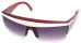 Angle of SW Celebrity Style #1403 in Red Frame, Women's and Men's  