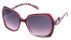 Angle of SW Animal Print Style #1455 in Pink Frame, Women's and Men's  