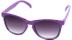 Angle of SW Paint Splattered Style #1650 in Purple Frame, Women's and Men's  