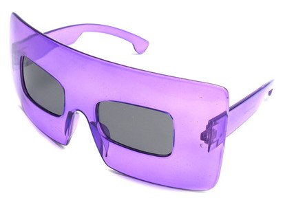 Angle of SW Novelty Style #9946 in Purple Frame, Women's and Men's  
